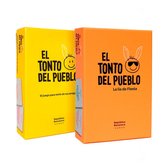 Pack el tonto del pueblo + el tonto del pueblo la lía de fiesta