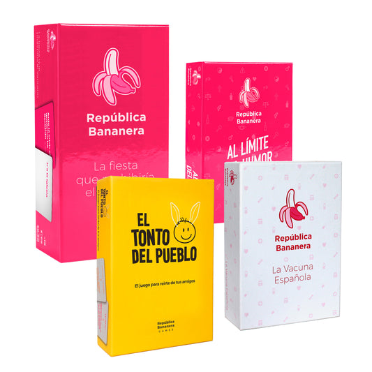 Super mega hyper pack República bananera y  el tonto del pueblo